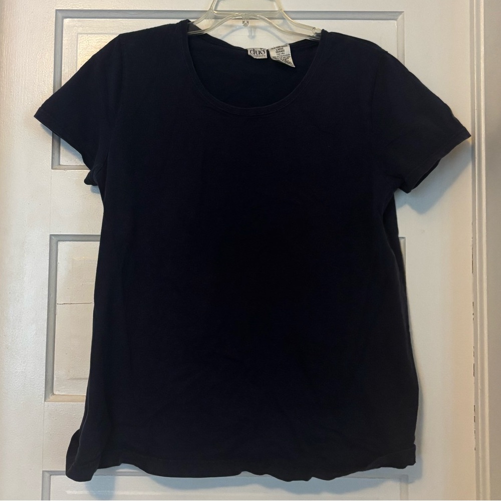 duo Maternity Classic Black Maternity Top